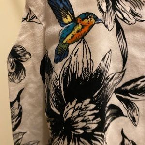 Gorgeous coloring book print dress